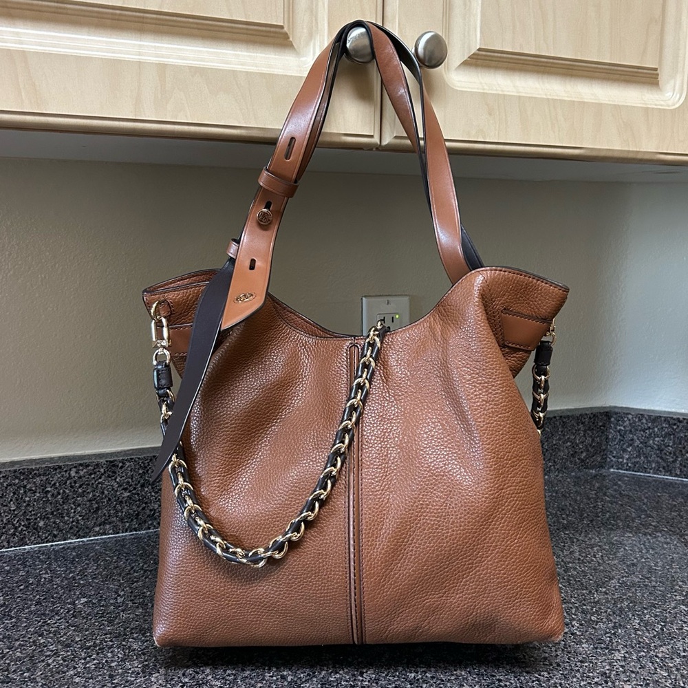 Michael Kors Tan Leather Bag